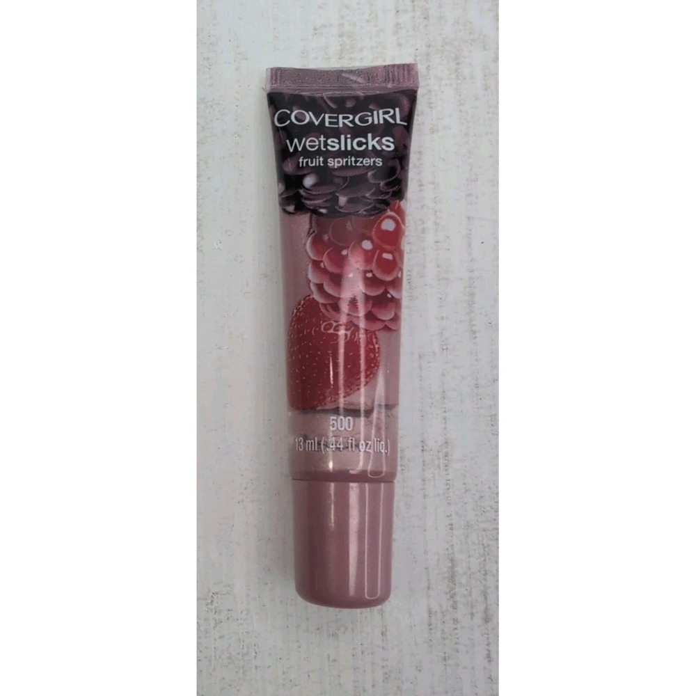 CoverGirl WetSlicks Fruit Spritzers 500 Berry Splash Lip Gloss Discontinued